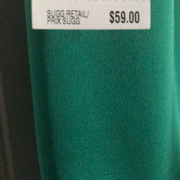 ‼️⬇️Kasper Jewel Box Emerald Blouse - Picture 8 of 8